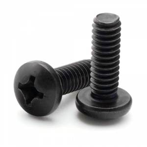Machine Screws, Black Oxide Stainless Steel